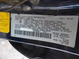 2003 Toyota Highlander Navy Blue 3.0L AT 2WD #Z22750